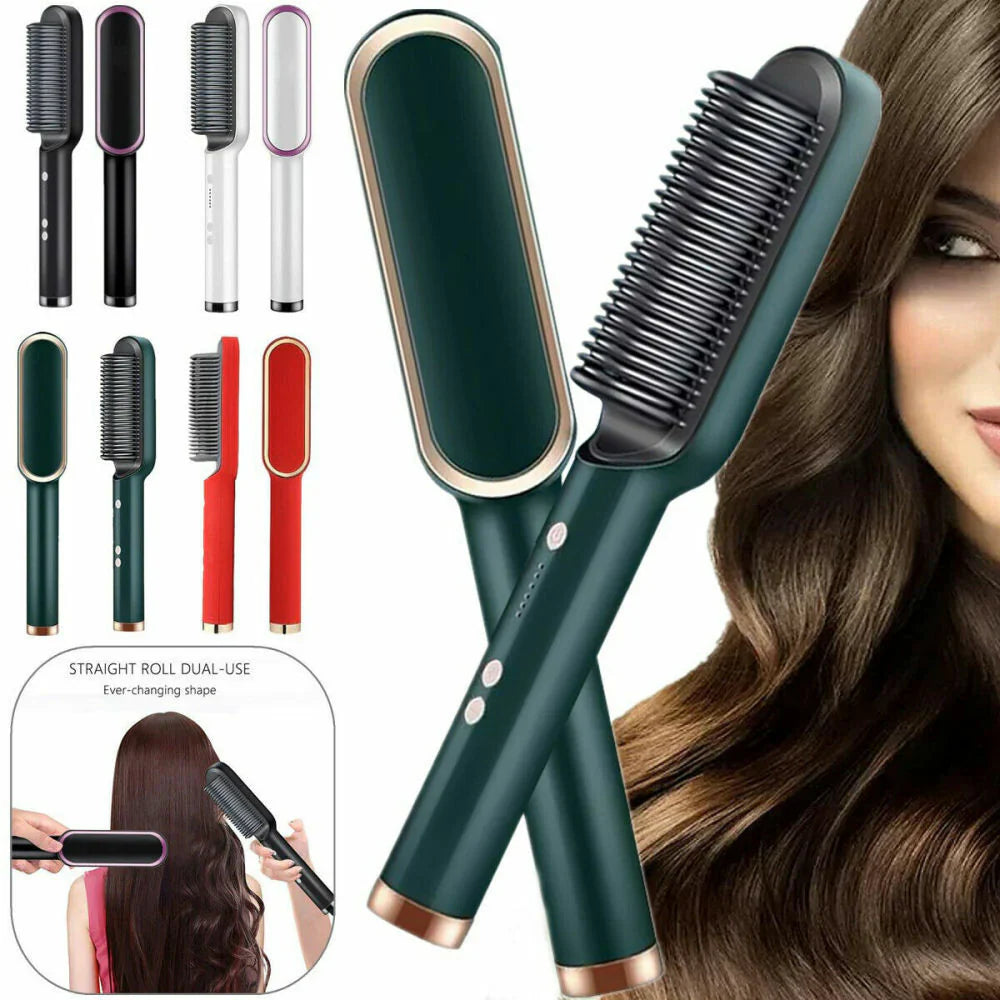 Professional Hair Straightener Comb Hair Brush