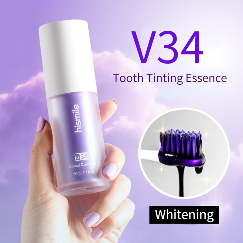 HiSmile V34 Teeth Whitening Serum (50%Off)